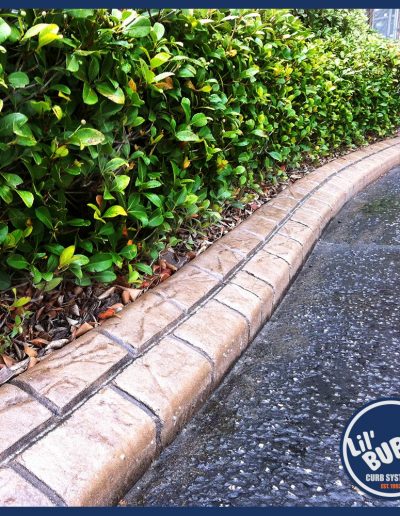 Traditional Stamped Curbing - Paver