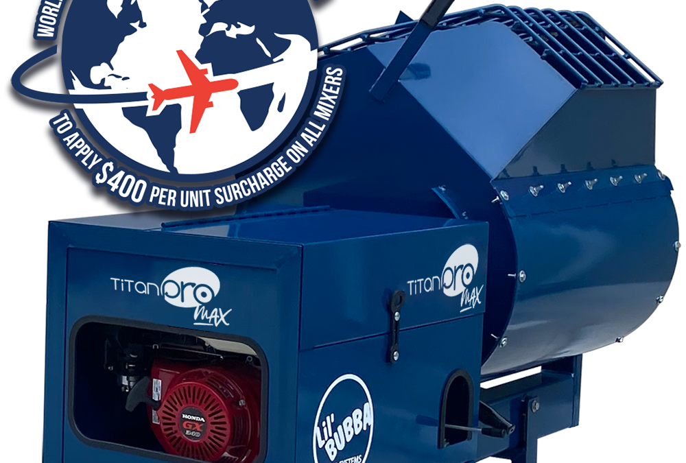 Lil’ Bubba® Titan Pro MAX Hydraulic Mixer – Spanish