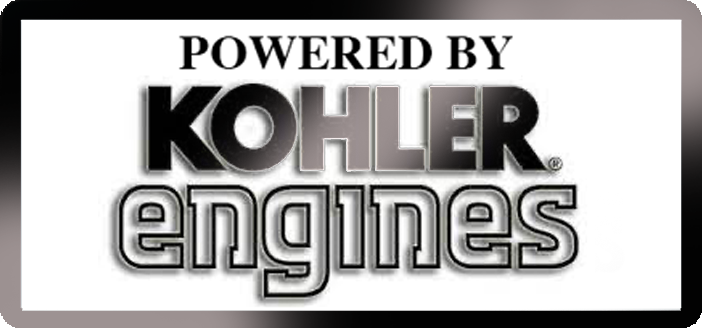 Powered by Kohler Engines