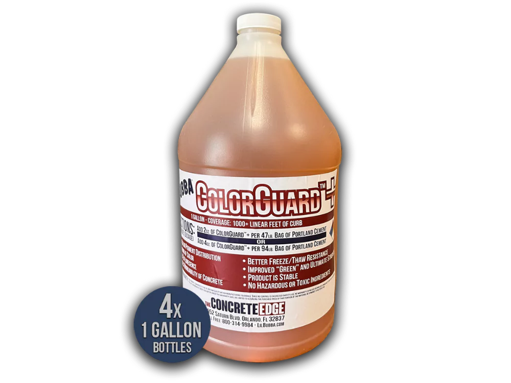 CurbColor™ Systems - ColorGuard™ 4 x 1gal Bottle