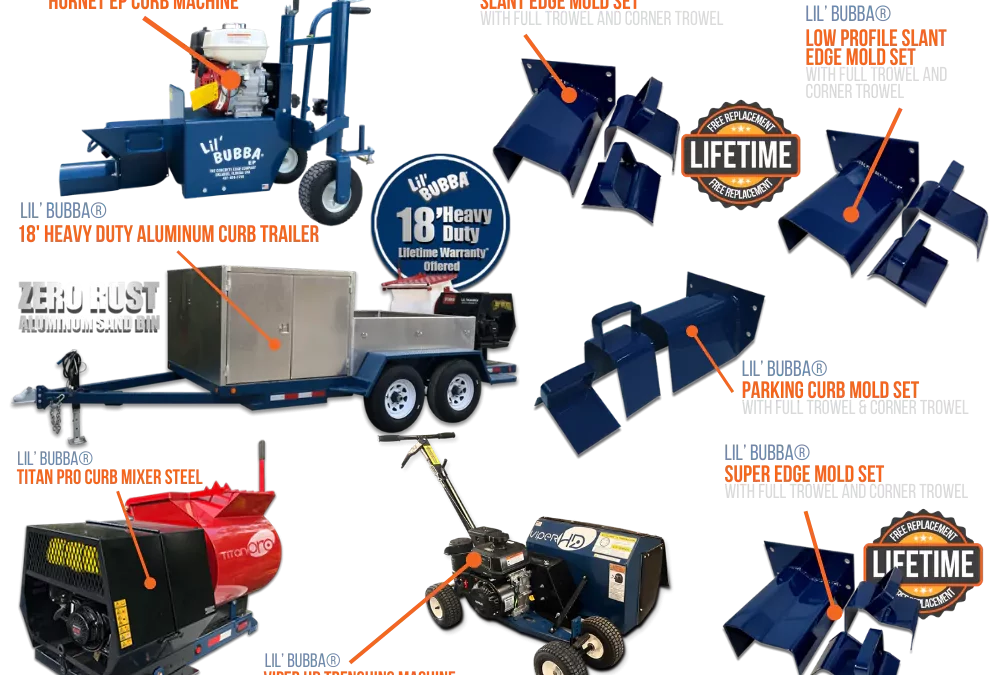 Concrete Curbing Equipment to Revolutionize Your Landscape