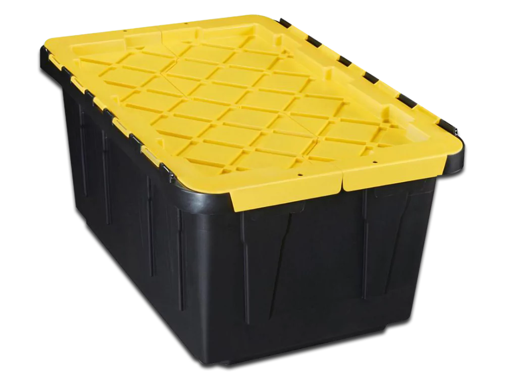 Plastic Cement Tub and Lid