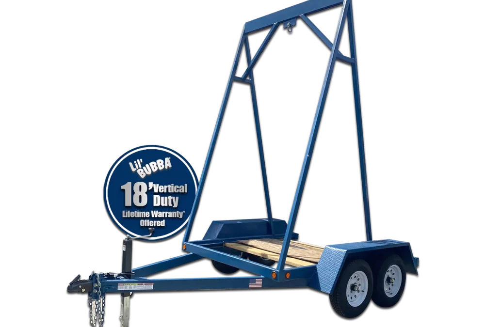 ASC 18ft Vertical Stone Duty Delivery Trailer