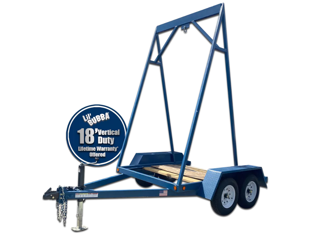 Trailers - 18ft Vertical Stone Duty