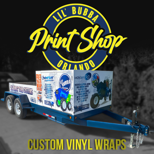 Custom Trailer Wraps by Lil’ Bubba Print Shop